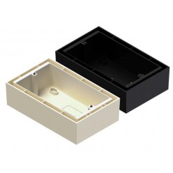 AUDAC WB50/W Wall box for DW5065/WP523/MWX65 Surface mount box for audac wallpanel - white